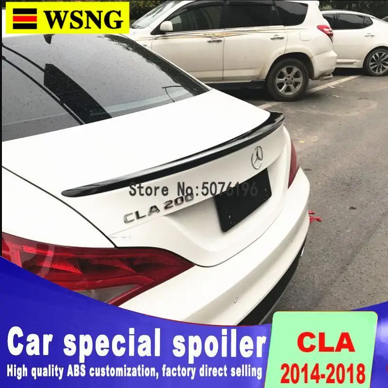 Обтекаемые Спойлеры высокого качества для benz CLA W117 CLA200 CLA220 CAL260 спойлер на задний