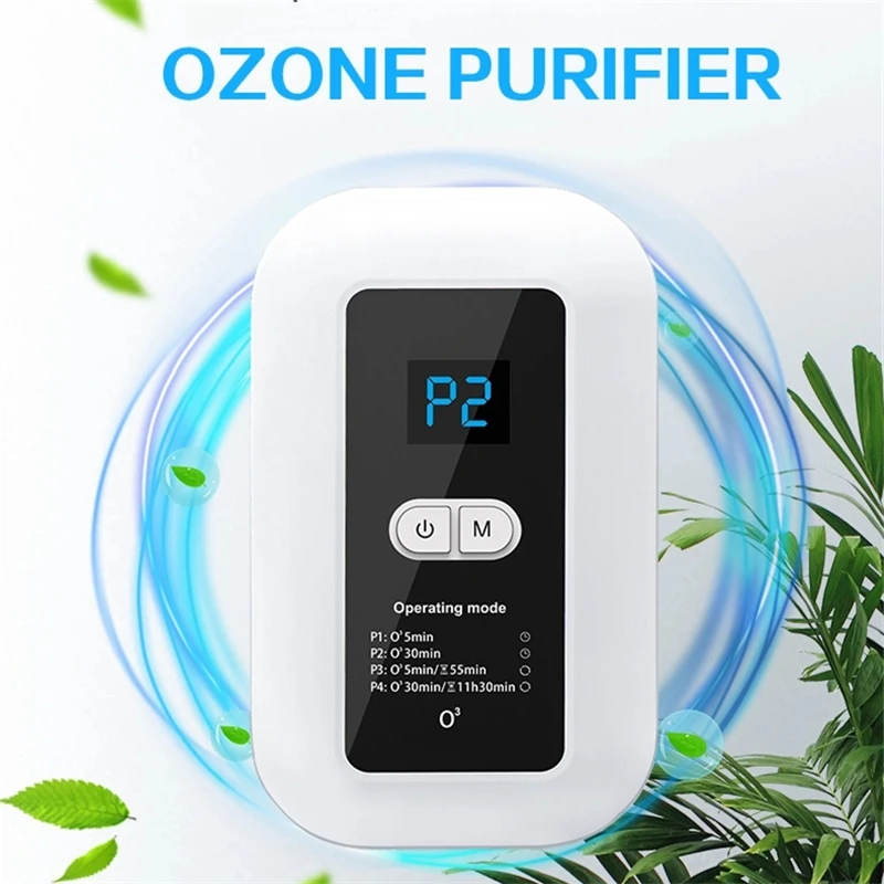 Ozone Generator Mini Air Purifier Ozonizer Car Humidifier Deodorizer Fridge Purification for Refrigerator Home Toile | Бытовая техника