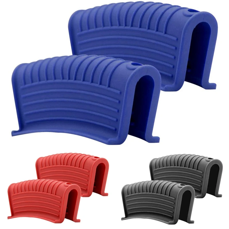 Утолщенная силиконовая крышка для ручки сковороды изоляционная зажим ушей