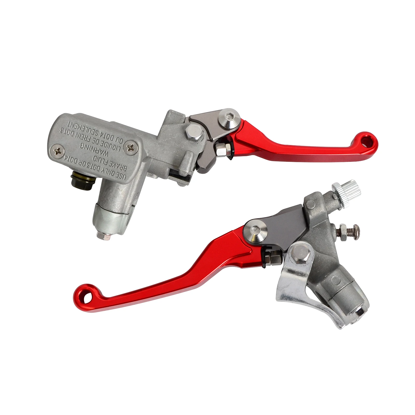 Red Brake Clutch Master Cylinder Lever For Honda CR125R CR250R 1996-2007 CRF150R CRF250R CRF250X CRF450X 2007-2016 CRF450R | Автомобили и