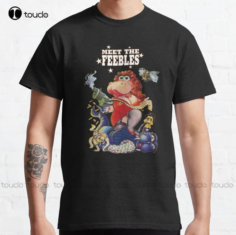 

Классическая хлопковая футболка New Meet The Feebles