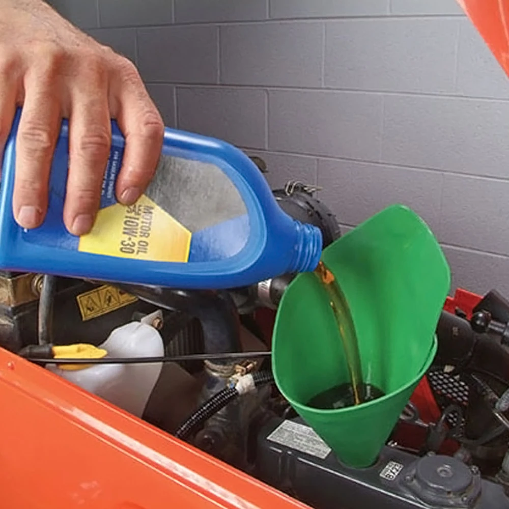 

Plastic Oil Guide Plate Funnel Flexible Draining Tool Car Oil Refueling Long Mouth Funnel Gasoline Oil Additive General Purpose