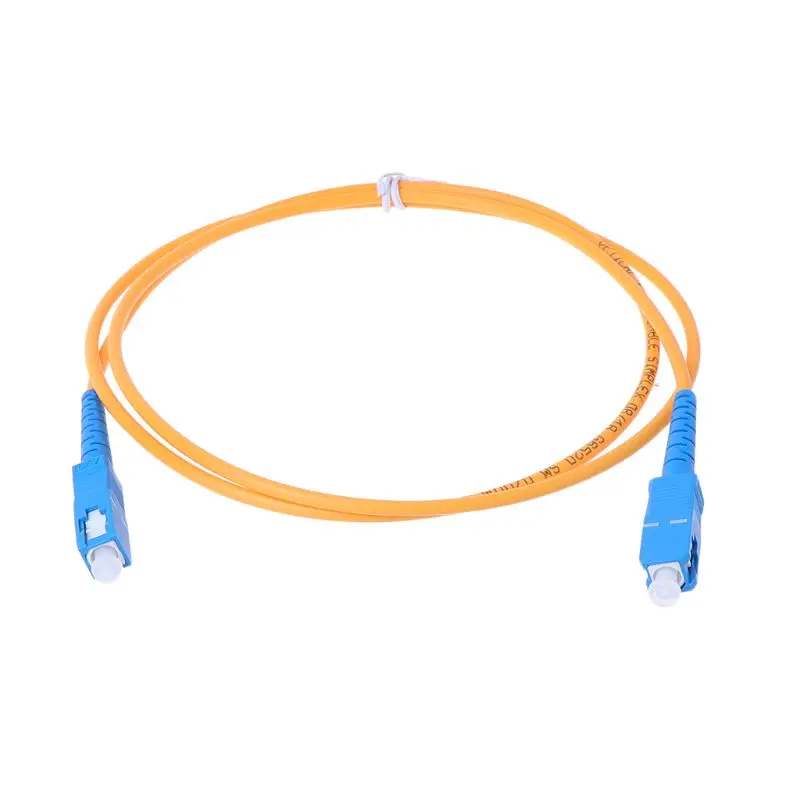 

SC/UPC-SC/UPC-SM 3mm Fiber Optic Jumper Cable Single Mode Extension Patch Cord DXAC