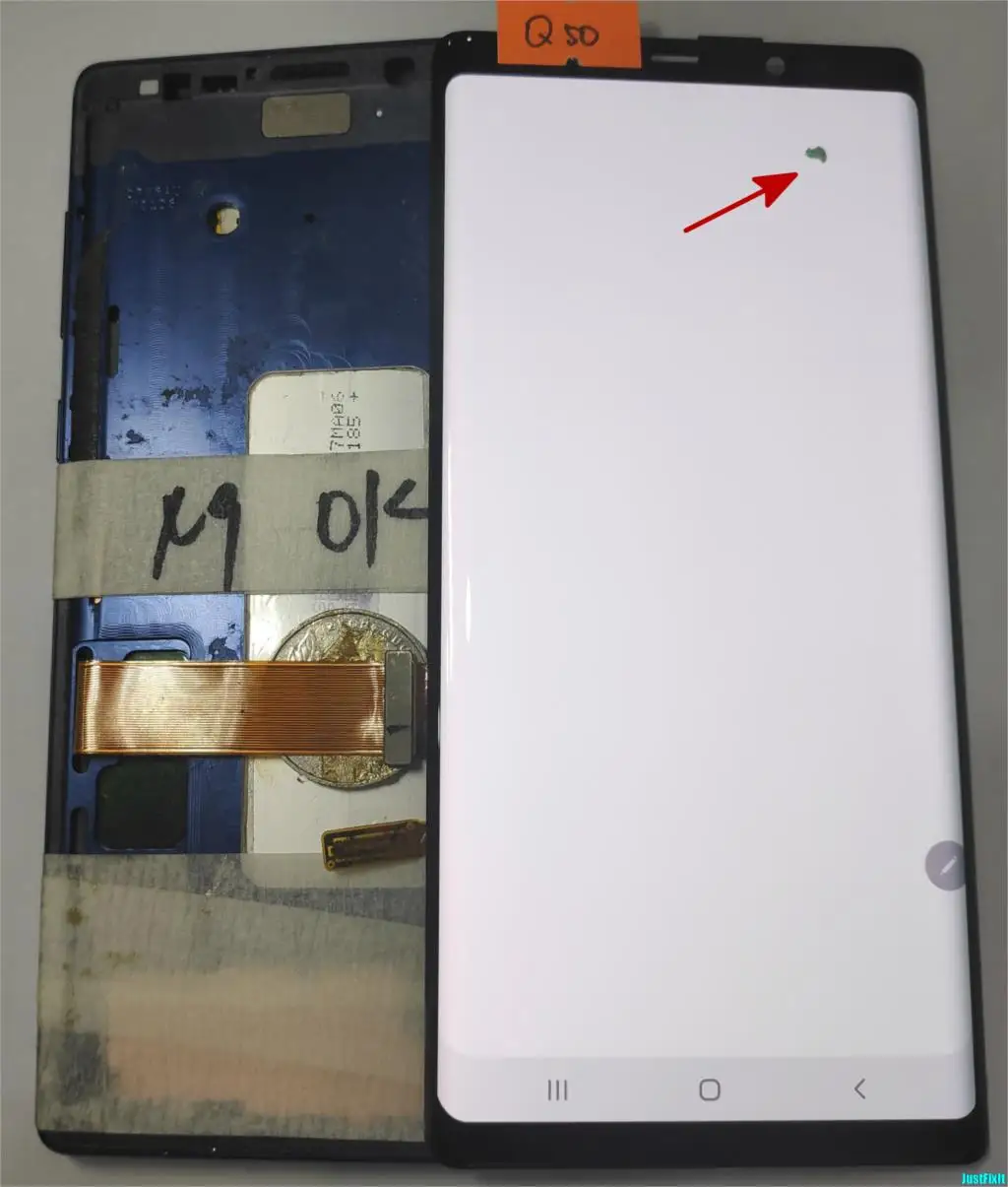 Для samsung Galaxy Note 9 ЖК-дисплей кодирующий преобразователь сенсорного экрана в сборе N960 N960F N960D N960DS ЖК-дисплей с дефектом