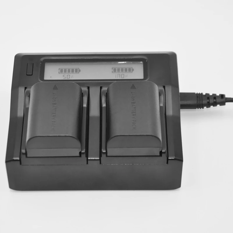 Подходит для цифровой камеры Canon Lp E6 / E6N зарядное устройство LCD (вилка