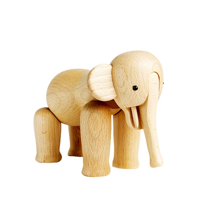 Домашний декор украшения из массива дерева буковое дерево размер слона