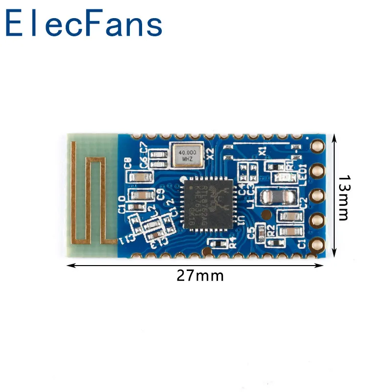 JDY-18 Bluetooth модуль 4 2 Master-slave интегрированная Высокоскоростная передача 1 8-3 3 В 60m ГГц