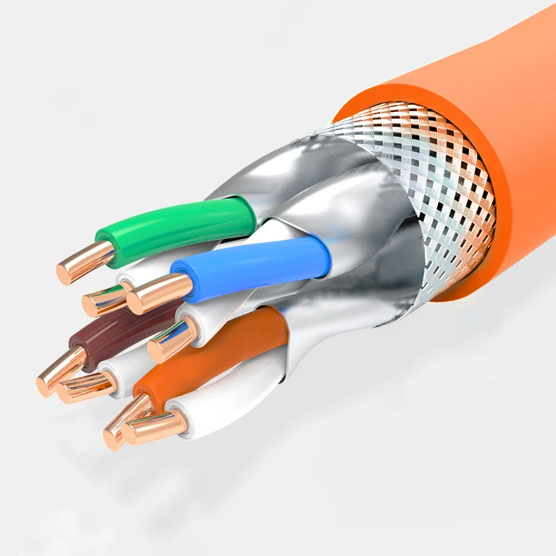 Сетевой Lan кабель Gigabit Cat6 UTP FTP 10 Гбит Cat6A Cat7 SFTP монтажный бескислородные медные