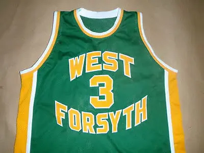 

3 CHRIS PAUL WEST FORSYTH HIGH SCHOOL Basketball Jersey Mens Stitched Custom Any Number Name
