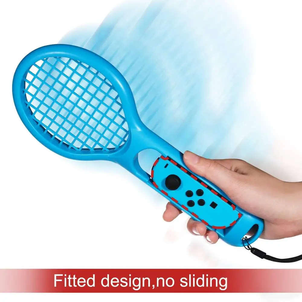 Держатель для теннисной ракетки ABS 1 пара геймпад NintendoSwitch Joy Con Tennis ACES игровой