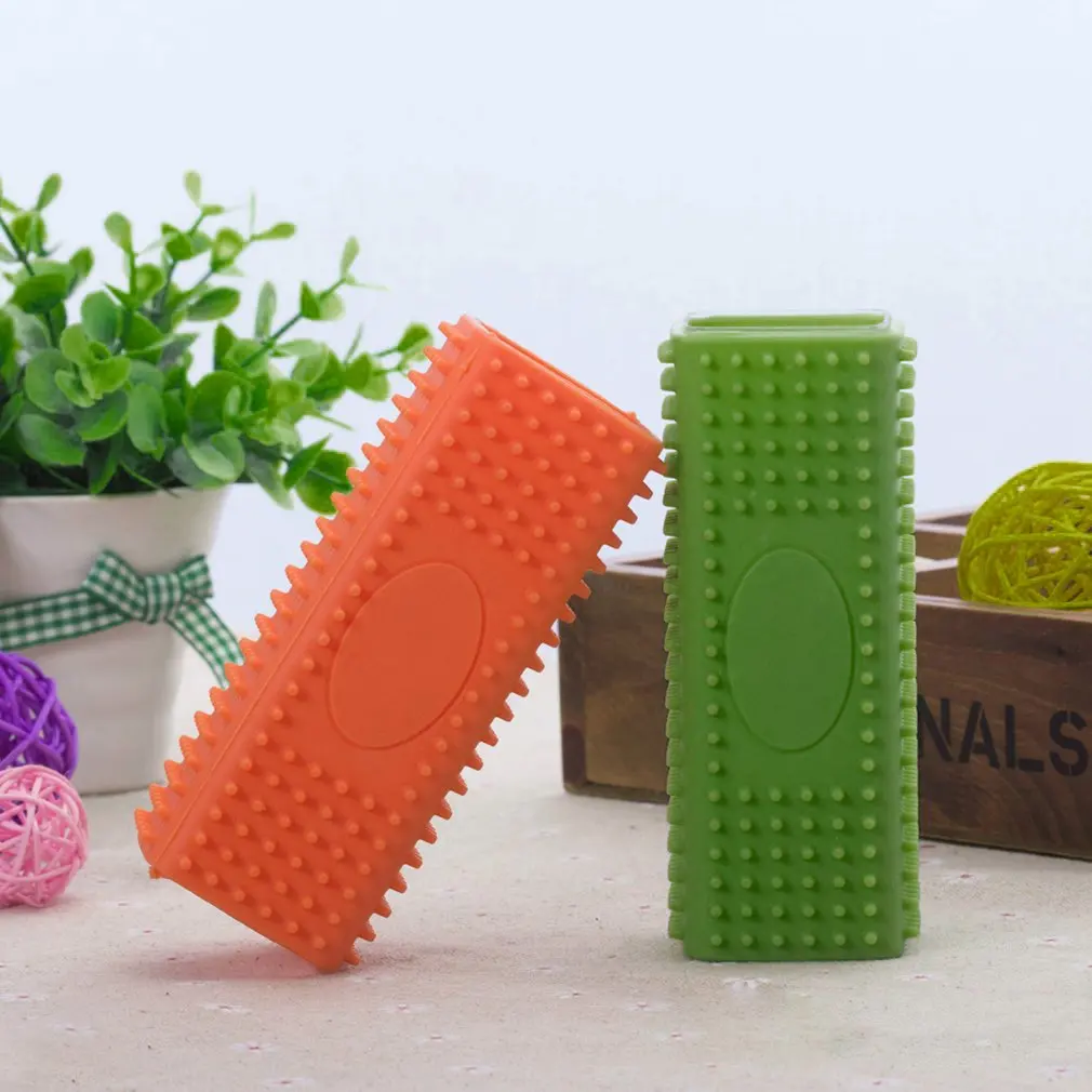 

Pet Dog Puppy Cat Bath Brush Comb Depilation Soft Silicone Sticky Hair Tool Worldwide Store