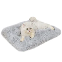 dog bed crate pad non slip pet mattress tufted fluffy kennel sleeping mat 3743in washable soft plush beds for small large dogs