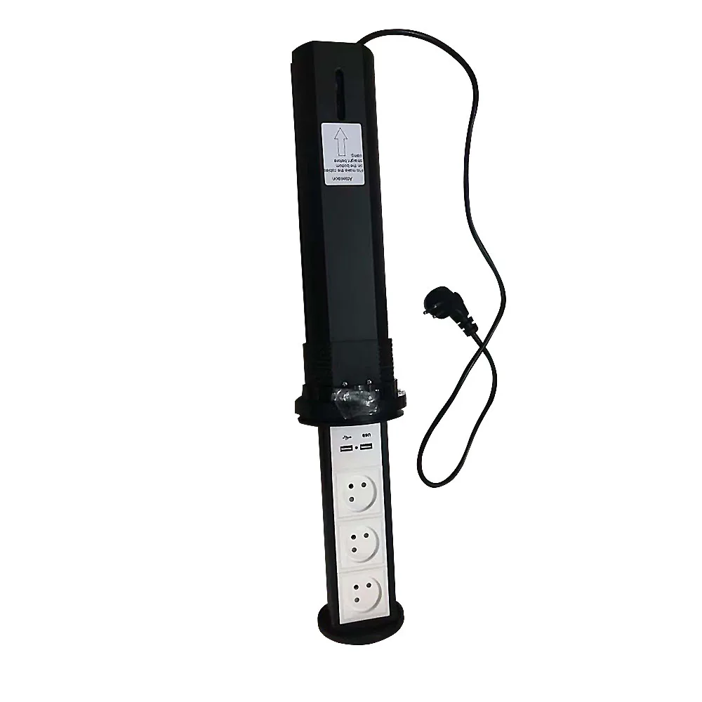 Черный корпус пневматический привод шестигранные розетки скрытый