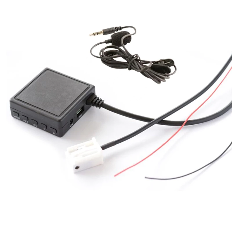 

Bluetooth-приемник автомобильный совместимый с Volkswagen, стерео USB TF музыкальный приемник, адаптер с микрофоном N0HF