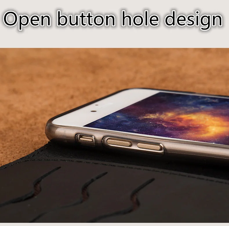 Винтажный кошелек из натуральной кожи в стиле ретро для телефона huawei Nova 4/huawei 4e