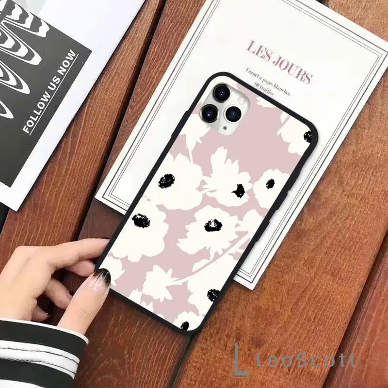 

Flowers beatuiful design Phone Case for iPhone 11 12 pro XS MAX 8 7 6 6S Plus X 5S SE 2020 XR