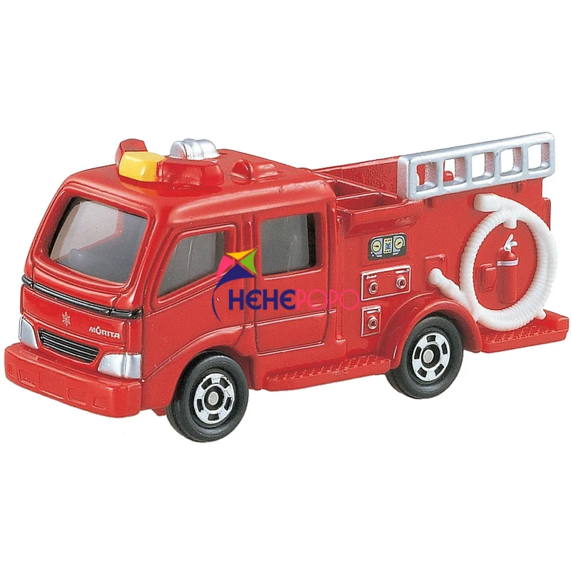 

Car Model Takara Tomy Tomica No.41 654544 Morita Fire Engine Type CD I Diecast Truck Popular Metallic Toy 1:74 Miniature Dolls