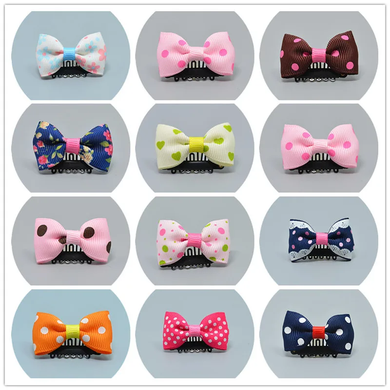 Заколка пряжка для волос с изображением маленькой собаки|Декор места обитания| |