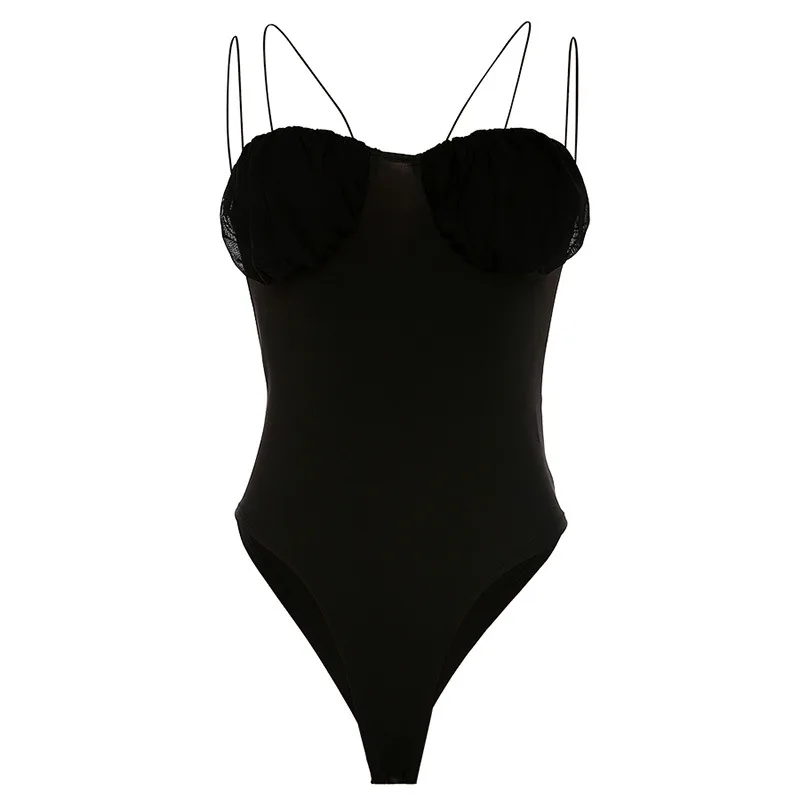 Лидер продаж новинка 2021 Осень-зима женский сексуальный комбинезон на одно плечо