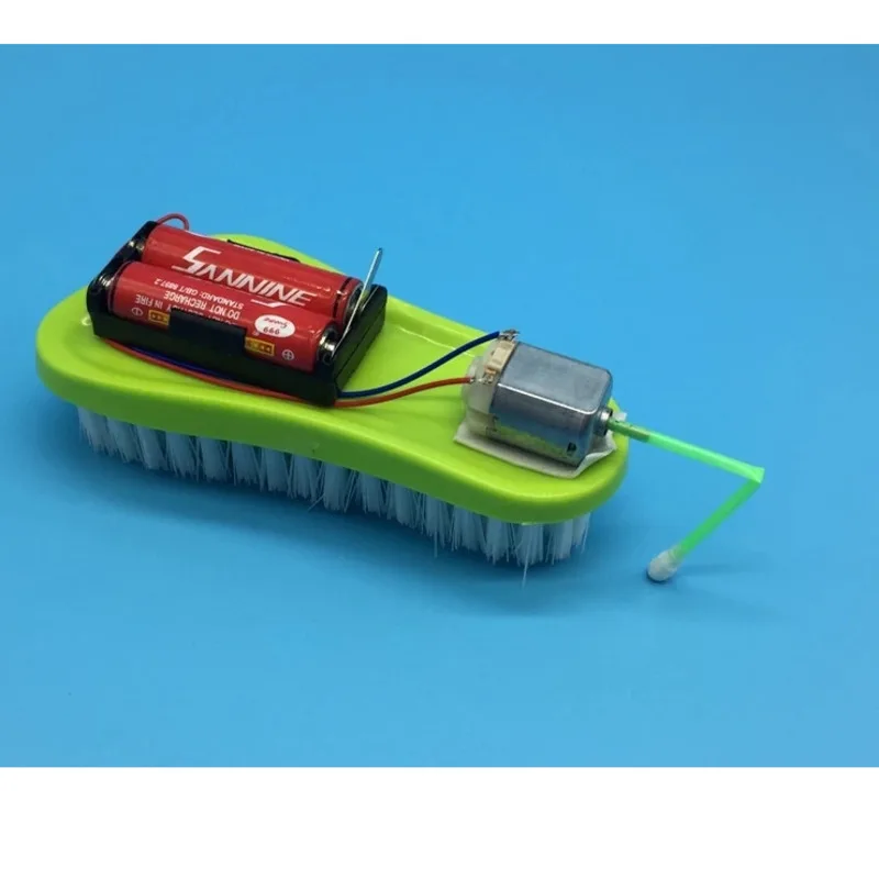 

Brush Car No.1 RC Model Kit DIY Scientific Toy Small Production Vibration Toy Car For Science Training Experiment