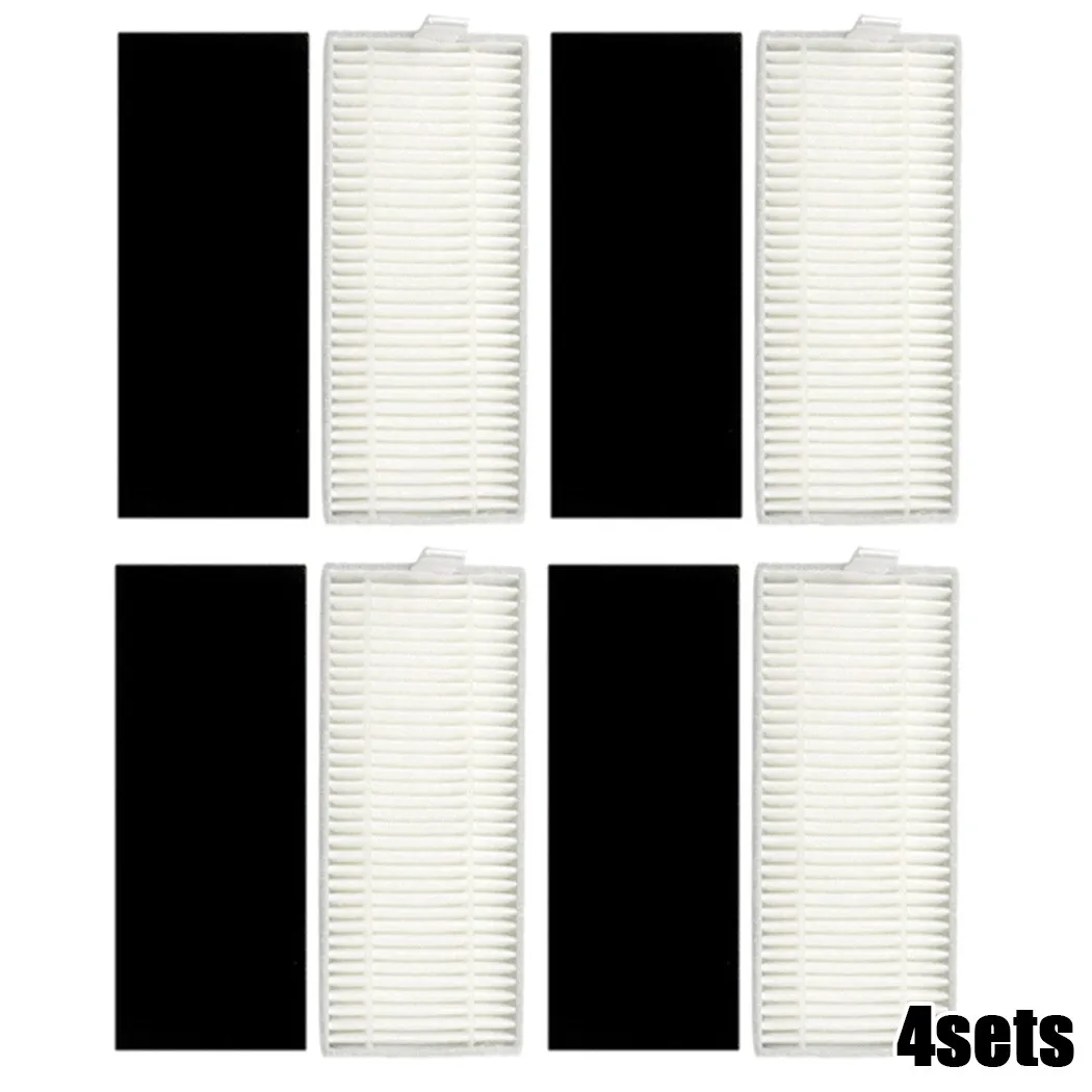 

4pcs Filter For Ilife A80 Plus Robotic Vacuum Cleaner Made Of High-quality Materials, More Durable
