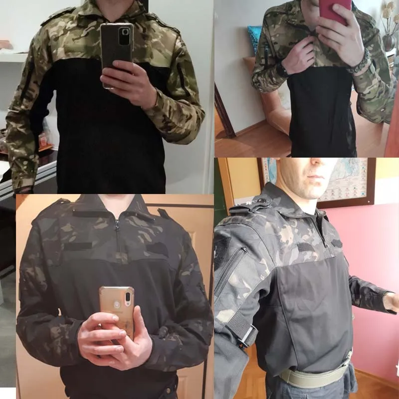 Армейская одежда тактическая Боевая рубашка военная походная футболка татико