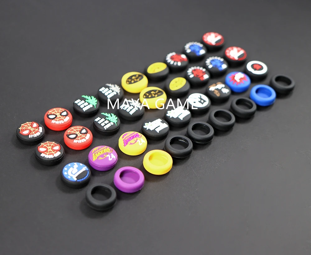 

200pcs for PS5 PS4 PS3 Xbox 360 One Switch Pro Thumbstick Caps Silicone Analog Thumb Stick Grips Joystick Cover