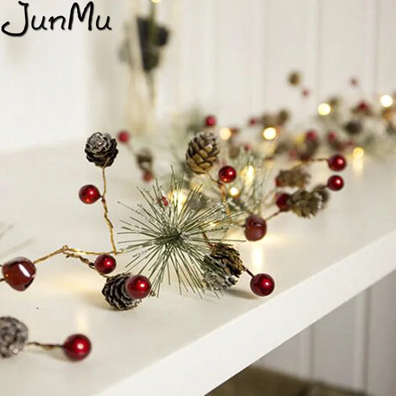 2020 новые светодиодные светящиеся гирлянды светильник Рождественская елка