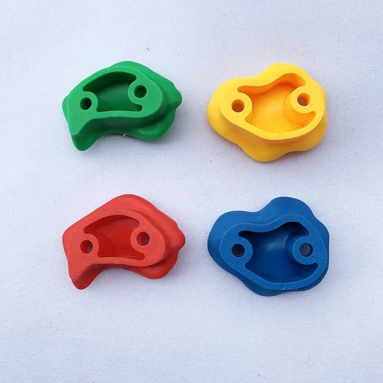 

10Pcs/Set Kids Rock Climbing Wall Holds Children Wood Wall Climbing Stones Toys Child Game Grip Kit Playground Hold Hand Feet