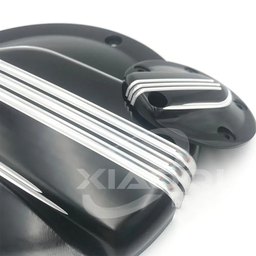 Черные Мотоциклетные аксессуары Дерби таймер для Harley Road King Electra Glide Softail FXS FXDL FXDC
