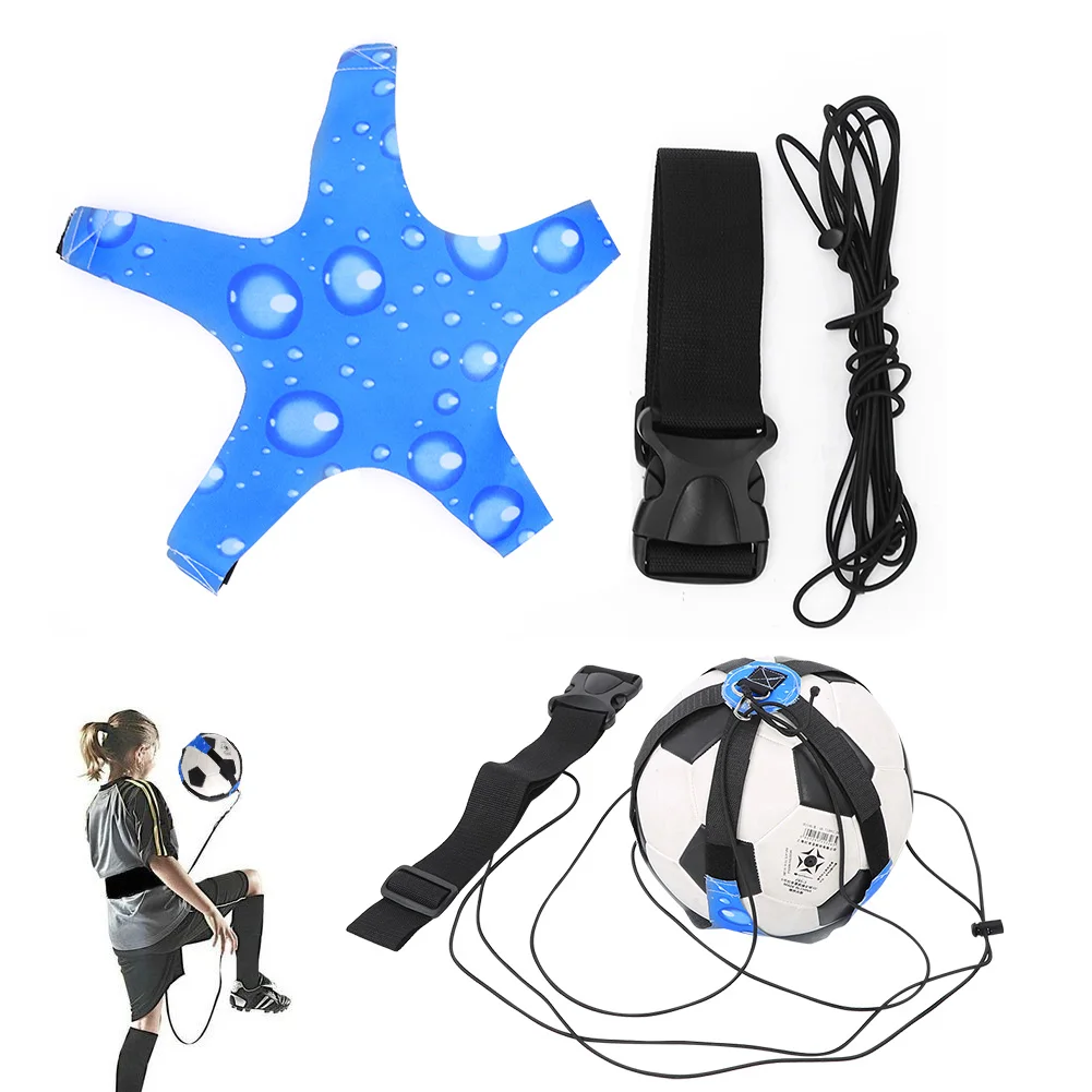 Футбол тренер удар тренирующий пояс Управление регулируемый ремень для детей и