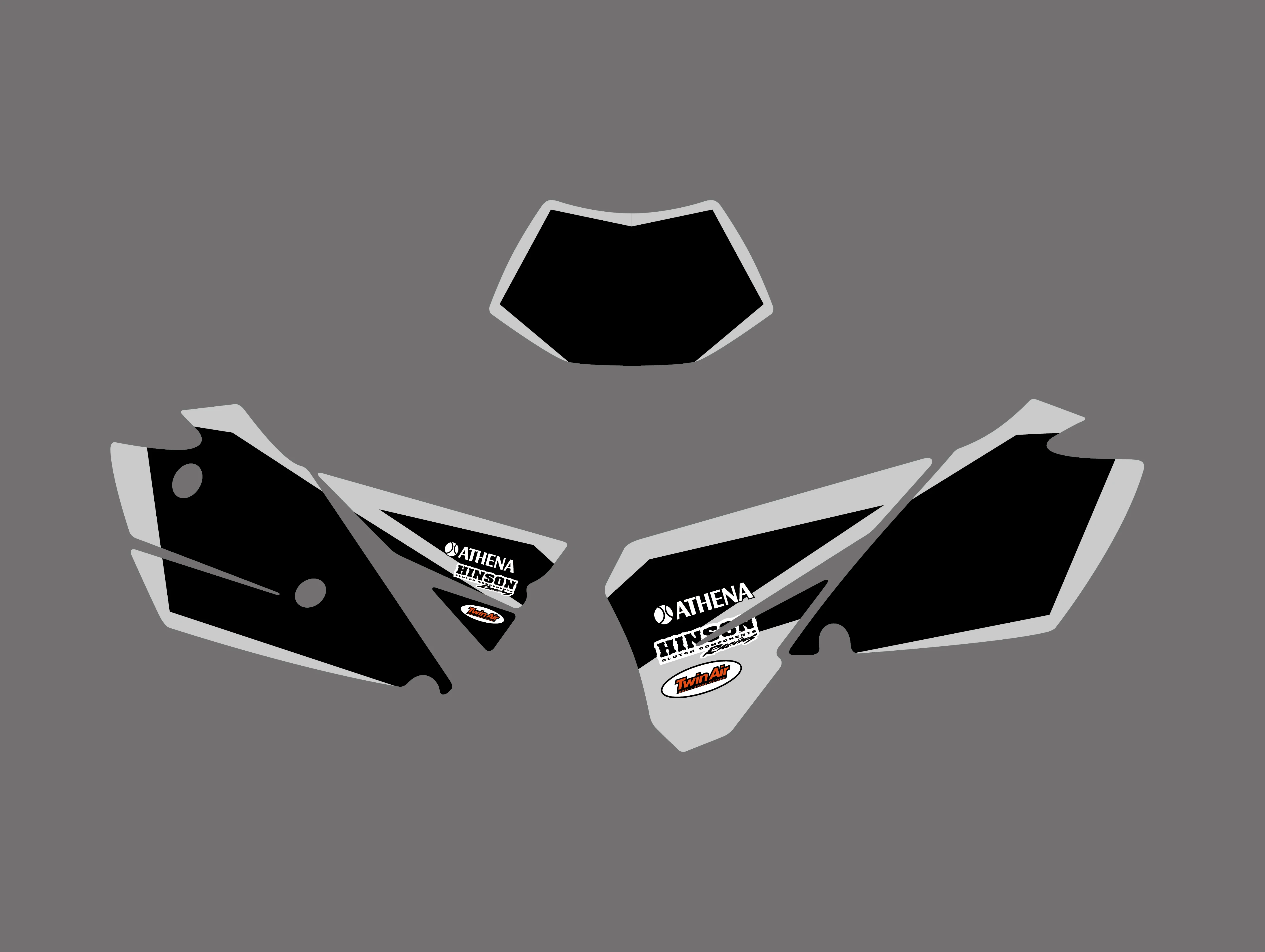 Новый стиль команда Графический задний план наклейка Стикеры комплект для KTM SX EXC