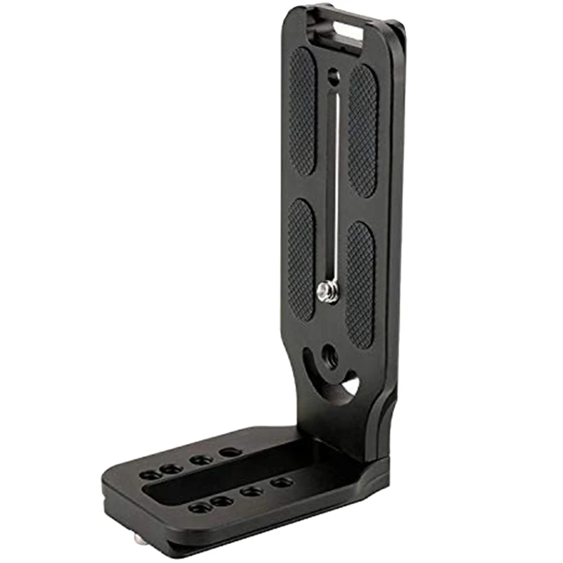 Universal Camera L Bracket Quick Release Plate 1/4 Inch Screw Swiss Vertical Video Compatible For Nikon D750 D850 D3400 Canon |