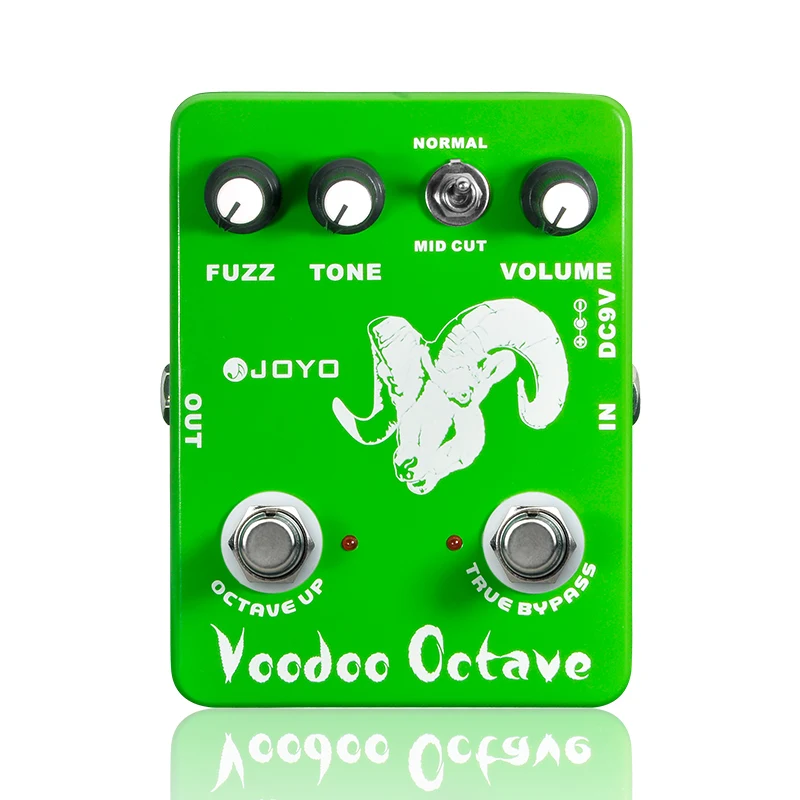 

JOYO JF-12 Voodoo Octave Fuzz Effect Guitar Pedal Electric Bass Dynamic Compression Effects True Bypass Musical Guitar Accessory