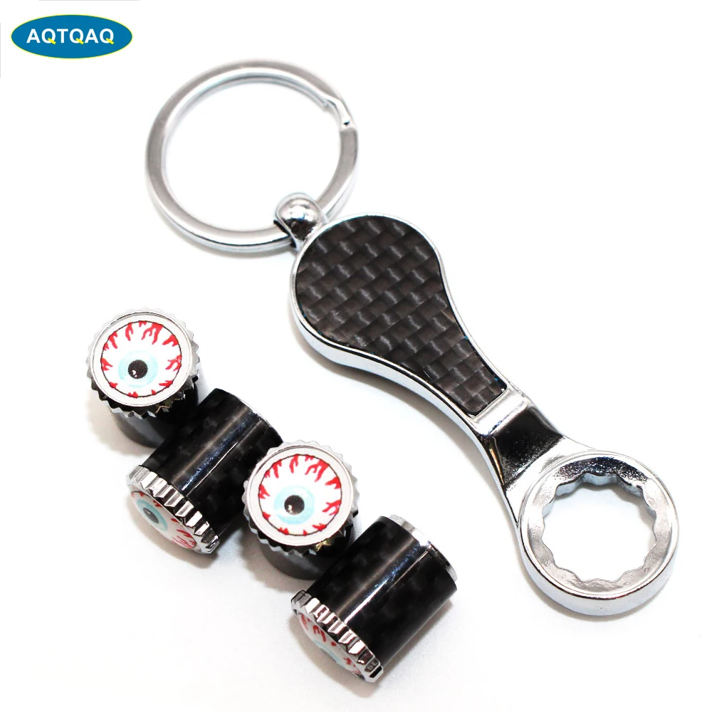 5 шт./компл. эмблема в стиле глазного яблока Авто колеса шины воздушный клапан