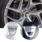 Автостайлинг 4 шт. 56 мм DACIA Автомобильный логотип колесо Центральная крышка значок креативное украшение эмблема наклейка для Dacia Duster Logan Sandero 2