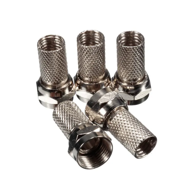 Cabo de Antena de tv no tipo para Rg59 Conector Torção Rg6 Coaxial Via Satélite 100pcs f –