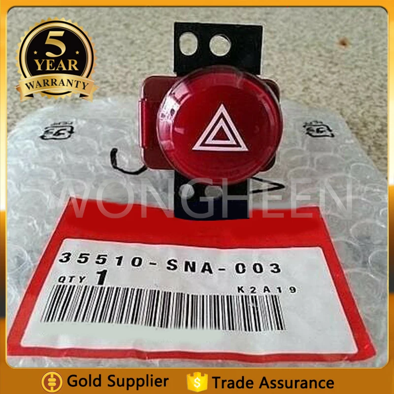 

35510-SNA-003 35510SNA003 Fault light S witch For Honda Civic 2006 2007 2008 2009 2010 2011