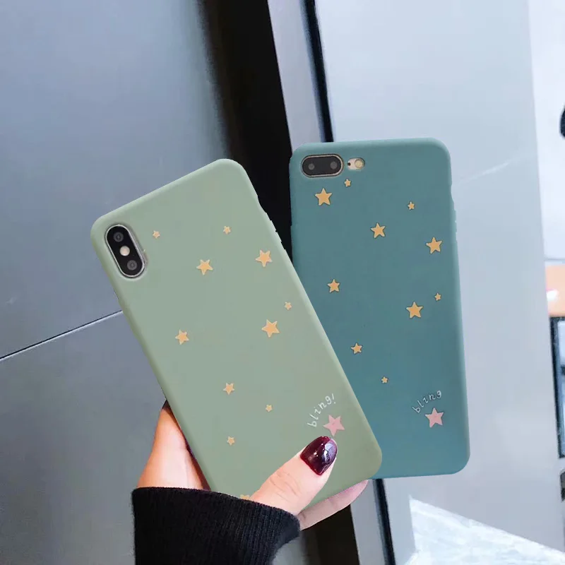 Для Apple IPhone 11 Pro 6 6s 8 7 Plus XR 10 X XS Max чехол блестящая Звезда Мягкий ТПУ силиконовый для