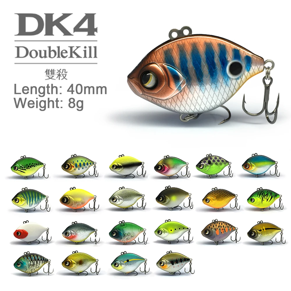Новые тонущие воблеры Lurefans DK7 28 г VIB DK5 18 рыболовная приманка DK4 8 двухсторонняя