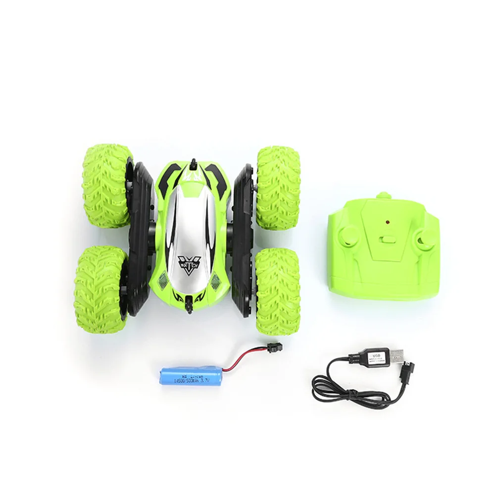 Радиоуправляемый автомобиль 2 4G 4CH трюки дрифта деформации багги Rock Crawler Roll 360