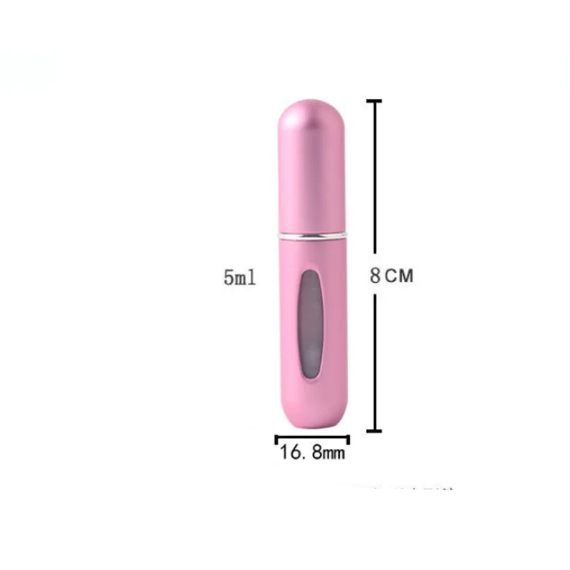 

Refillable Perfume Empty Spray Bottle Mini Portable Travel Storage Bottle Accessories Atomizer Pump Case for Perfume Container