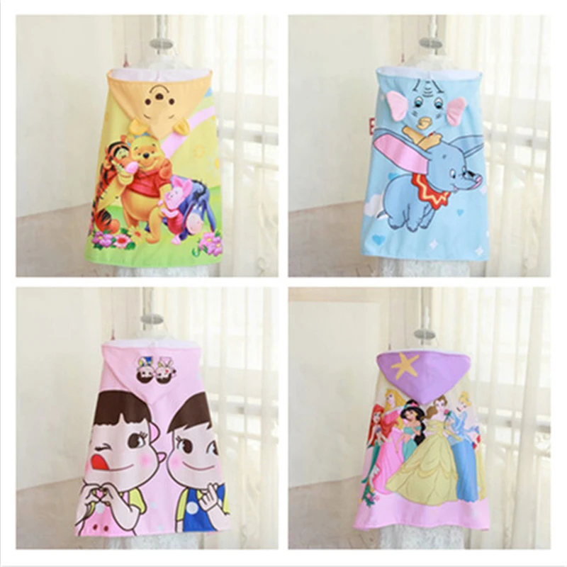 Накидка с капюшоном Disney носимое детское одеяло Дамбо летнее банное полотенце