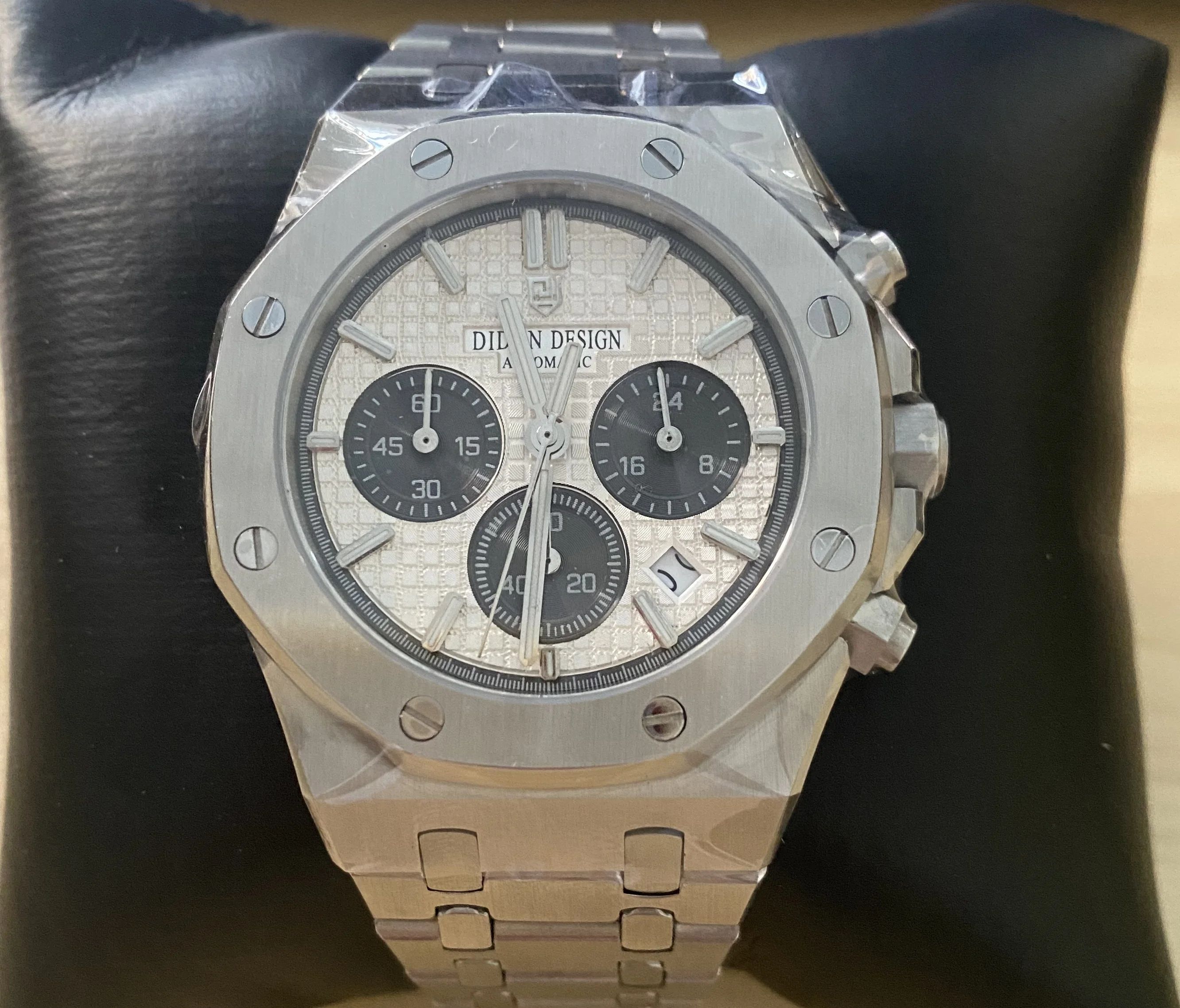 

Мужские кварцевые часы с хронографом и датой, водонепроницаемые до 30 м