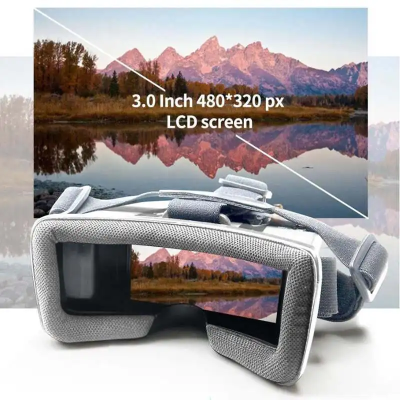 

Eachine VR009 5.8G 40CH Auto-Searching Double Antennas mini FPV Goggles 3.0 Inch 480*320 LCD Screen Built-in Battery Toys