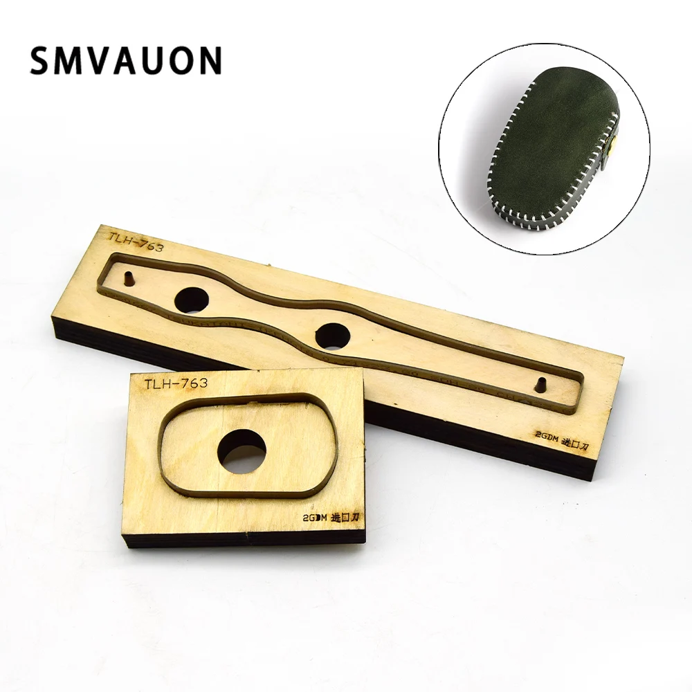 Smvoon деревянная высечка DIY молния ключевой мешок грубой кромки Скрапбукинг