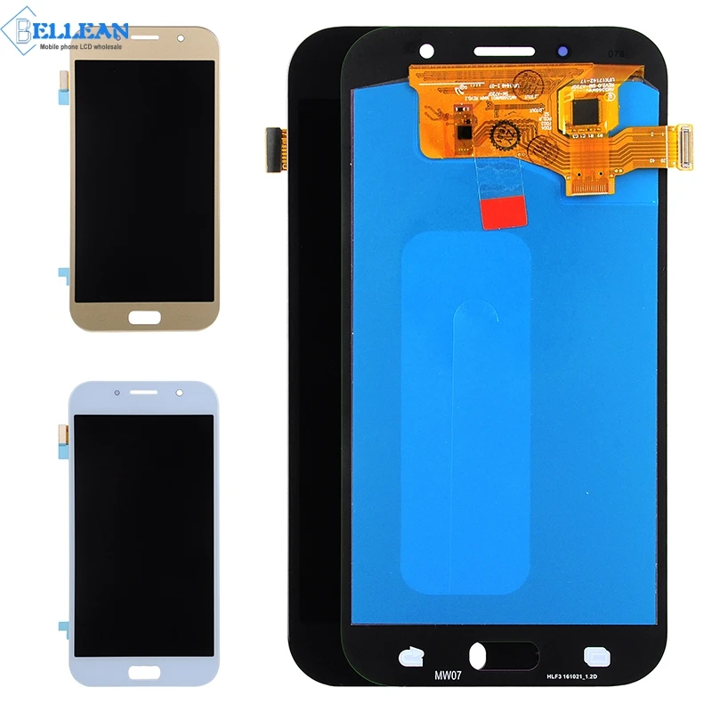 Продвижение Dinamico A7 дисплей для Samsung Galaxy A7 A720 ЖК дисплей A720F дисплей с кодирующий преобразователь сенсорного экрана в сборе