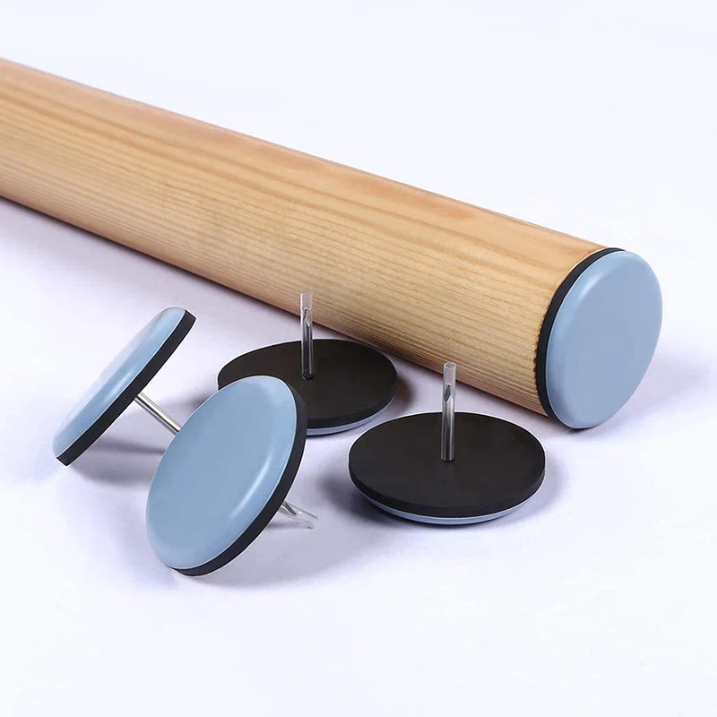 

20pcs 19/22/25mm Table Chair Foot Sliders Furniture Sliders Pad Cabinet Sofa Glides Floor Protectors Furniture Accessories
