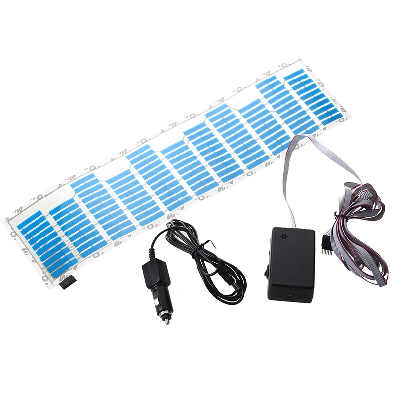 Звуковая музыка Beat активированные автомобильные наклейки эквалайзер Светящийся