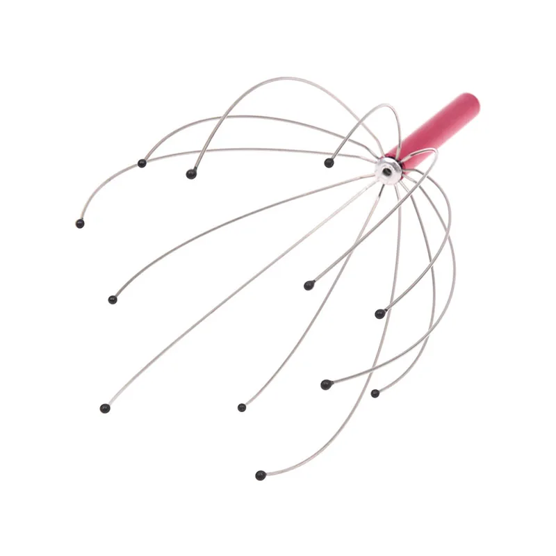 

Hand Held Scalp Head Massager - Set of Three ( Colors May Vary )
